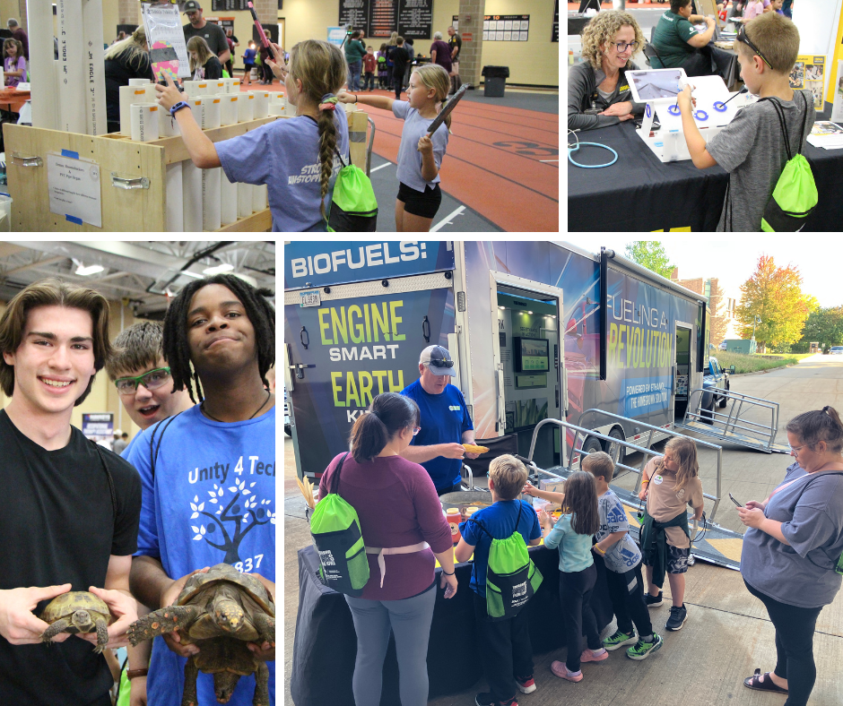 Photo Collage from the 2025 CV STEM Festival