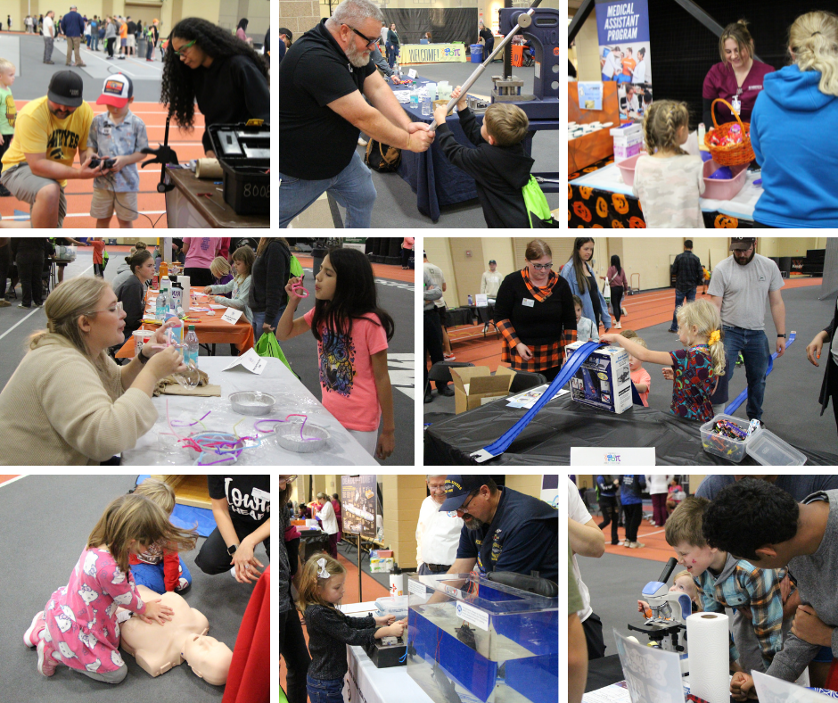 Photo Collage from the 2025 CV STEM Festival